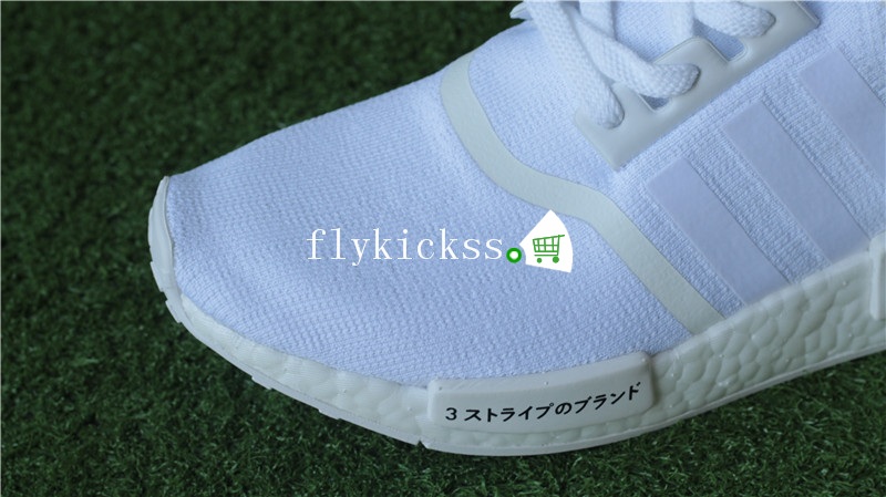 Real Boost Adiddas NMD R1 PK Japan Triple White